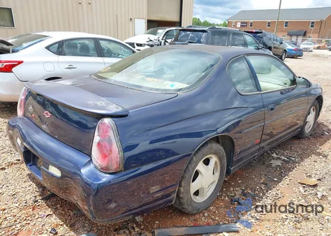 2000 Chevrolet Monte Carlo Ss from USA, damaged, VIN 2G1WX12K5Y9207925